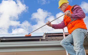 Slough Hill soft wash roof cleaning